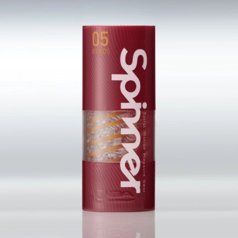 Tenga Spinner 05 Beads - system spiralnych sfer, transparentny Tenga