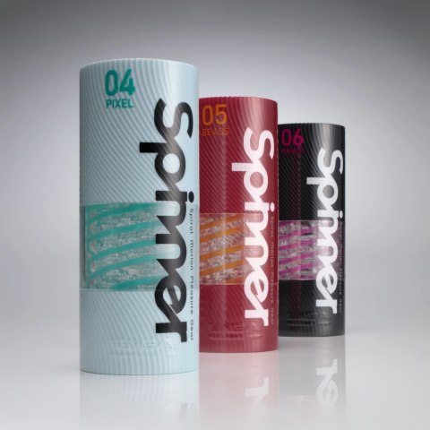 Tenga Spinner 06 Brick - innowacyjna maszyna intymna spiralna struktura Tenga