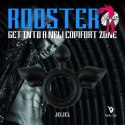 VelvOr Rooster Jeliel silikonowy pierścień anatomiczny 5,2 cm czarny VelvOr