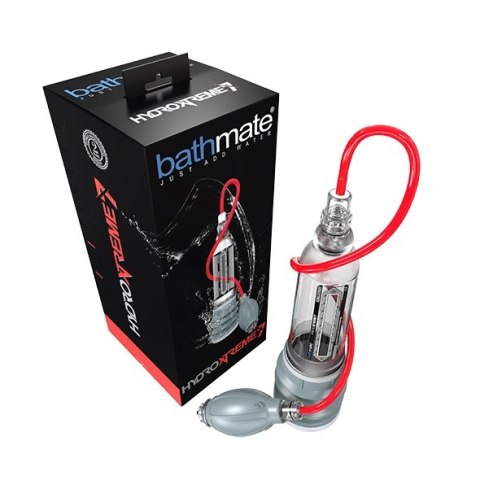 Bathmate Hydroxtreme7 Crystal Clear - zaawansowana pompa wodna + zestaw Bathmate
