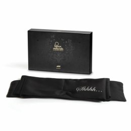 Bijoux Indiscrets Shhh Black - satynowa opaska na oczy uniwersalna Bijoux Indiscrets