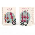 CICI Beauty Premium Zestaw 3 Kulek Kegla Wibrujących Pilot IPX7 USB CICI BEAUTY
