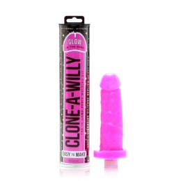 Clone-A-Willy Kit Pink Glow - Zestaw do Klonowania, Świecący, Wibrujący Clone A Willy