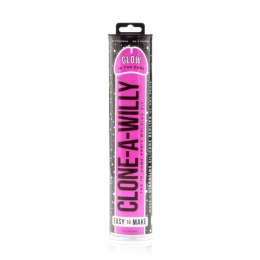 Clone-A-Willy Kit Pink Glow - Zestaw do Klonowania, Świecący, Wibrujący Clone A Willy
