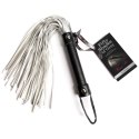 Fifty Shades of Grey Please Sir satynowy pejcz skora 38,1 cm czarno-srebrny Fifty Shades of Grey