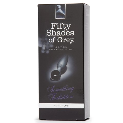 Fifty Shades of Grey Something Forbidden - silikonowy plug anatomiczny 10,8 cm Fifty Shades of Grey