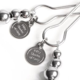 Fifty Shades of Grey The Pinch - zaciski regulowane z metalowym wykończeniem 8,3 cm Fifty Shades of Grey