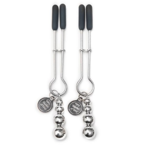 Fifty Shades of Grey The Pinch - zaciski regulowane z metalowym wykończeniem 8,3 cm Fifty Shades of Grey