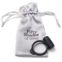 Fifty Shades of Grey Yours and Mine silikonowy pierścień wibrujący Fifty Shades of Grey