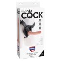 King Cock Uprząż z akcesorium 15 cm - winylowa, regulowana, USA King Cock