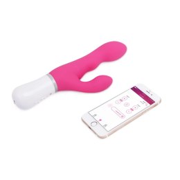 Lovense Nora Vibrator - Model z Bluetooth, podwojna stymulacja, rożowy Lovense