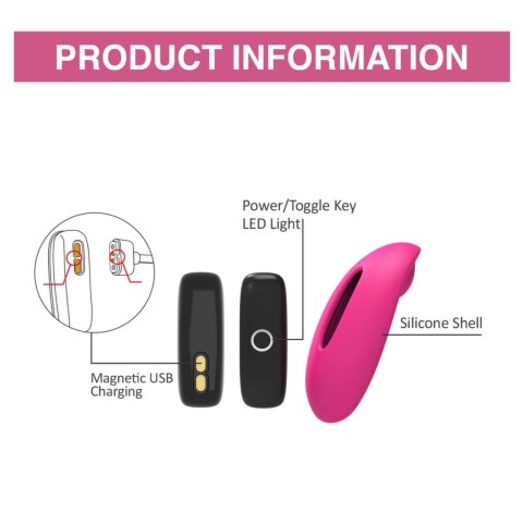 Magic Motion Candy - Model Bluetooth, kompaktowy masażer silikonowy Magic Motion