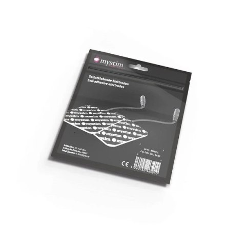 Mystim Elektrody samoprzylepne 2 mm do urządzeń TENS, 4 sztuki Mystim