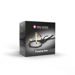 Mystim Plunging Pete pętla elektro-stymulująca z sondą 24K regulowana Mystim