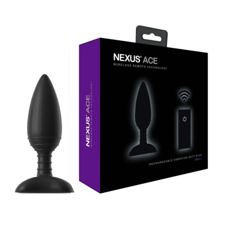 Nexus Ace S - wibrująca maszyna intymna, sterowanie pilotem, czarna Nexus