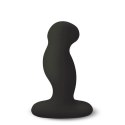 Nexus G-Play+ Medium Black - wibrująca zatyczka analna, silikon, USB Nexus