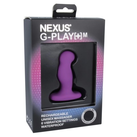 Nexus G-Play+ Medium Purple - masażer ergonomiczny z 6 trybami wibracji Nexus
