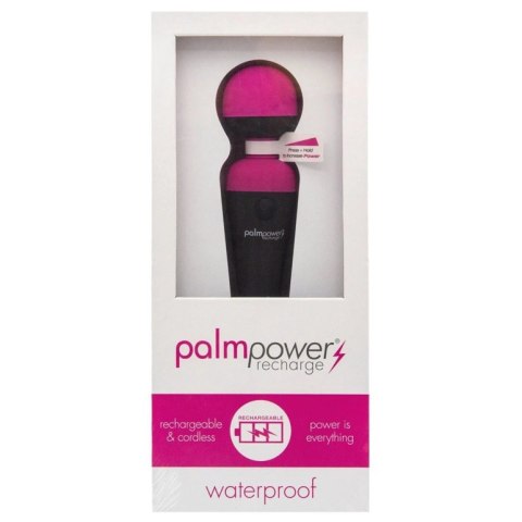 PalmPower Recharge bezprzewodowy masażer relaksacyjny USB silikon PowerBullet