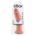Pipedream King Cock 10 Inch Flesh - model anatomiczny z przyssawką 25,4 cm King Cock