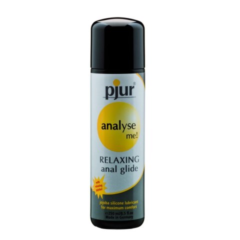 Pjur Analyse Me Relaxing Silicone 250 ml - silikonowy środek intymny z jojobą Pjur