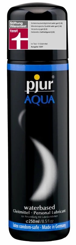 Pjur Aqua Waterbased 250 ml - żel nawilżający klasy premium, bezzapachowy Pjur