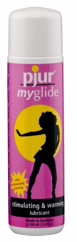 Pjur MyGlide 100 ml - żel intymny na bazie wody z żeń-szeniem, efekt ciepła Pjur