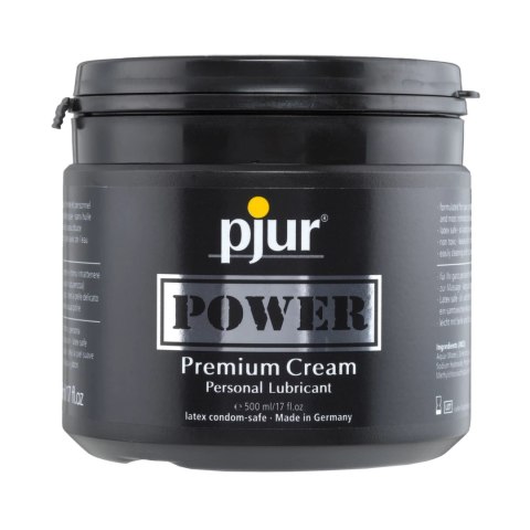 Pjur Power Premium Cream 500ml - hybrydowy żel nawilżający do akcesoriow Pjur