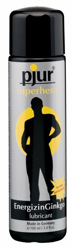 Pjur Superhero Energizing Ginkgo 100ml - żel nawilżający z wyciągiem z miłorzębu Pjur