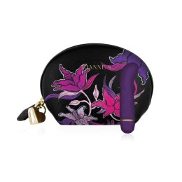 Rocks-Off Essentials Mini G Floral Deep Purple - wodoodporny model silikonowy 10 cm Rianne S