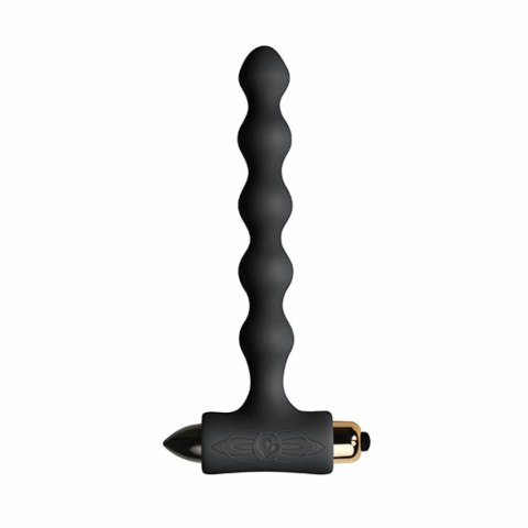 Rocks-Off Petite Sensations Pearls Black - koraliki z 7 trybami pracy, czarne Rocks-Off
