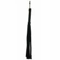 S&M Flogger Black - skorzany pejcz z wygodną rączką, 61 cm Sex&Mischief