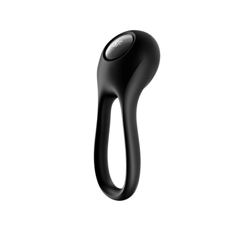 Satisfyer Majestic Duo czarny - elastyczny pierścień wibrujący 12 trybow Satisfyer