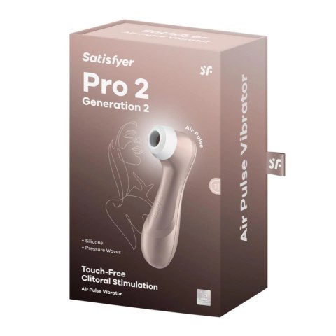Satisfyer Pro 2 masażer powietrzny z 11 trybami i ładowaniem USB Satisfyer