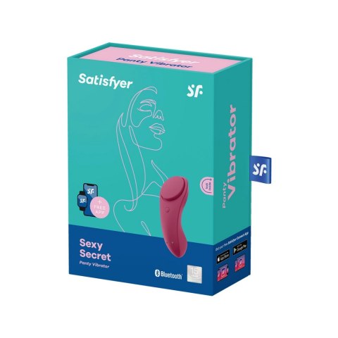 Satisfyer Sexy Secret Connect - model do noszenia, magnes, czarny Satisfyer