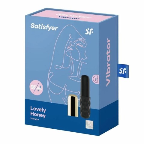 Satisfyer Sparkling Darling Gold - Kompaktowy Wibrator, 15 Trybow, IPX7 SATISFYER