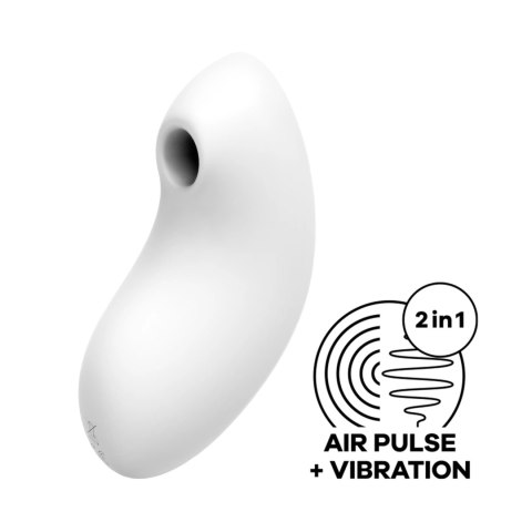 Satisfyer Vulva Lover 2 - dwusilnikowy model pulsacyjno-wibracyjny, silikon Satisfyer