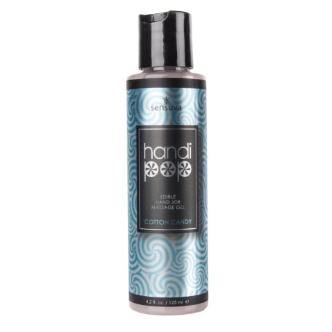 Sensuva Handipop Cotton Candy żel do masażu 125ml słodki aromat Sensuva