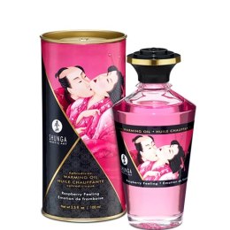 Shunga Aphrodisiac Warming Oil Raspberry 100ml rozgrzewający olejek do masażu Shunga