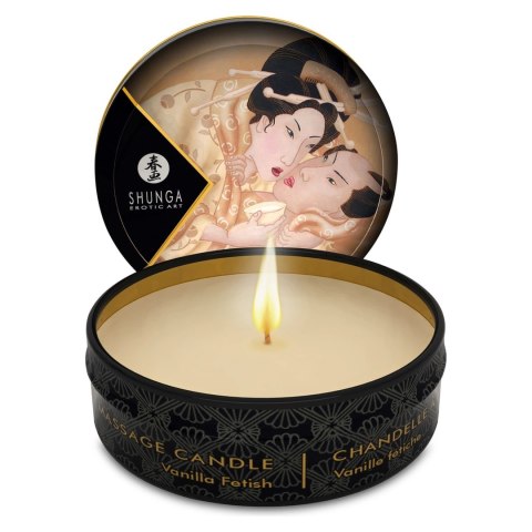 Shunga Desire Świeca do masażu waniliowa 30 ml - naturalny olejek Shunga