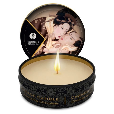 Shunga Excitation Świeca do masażu czekoladowa 30ml - naturalne olejki Shunga