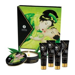 Shunga Geisha's Secret Kit Zestaw Miniatur Zielona Herbata 5w1 Shunga