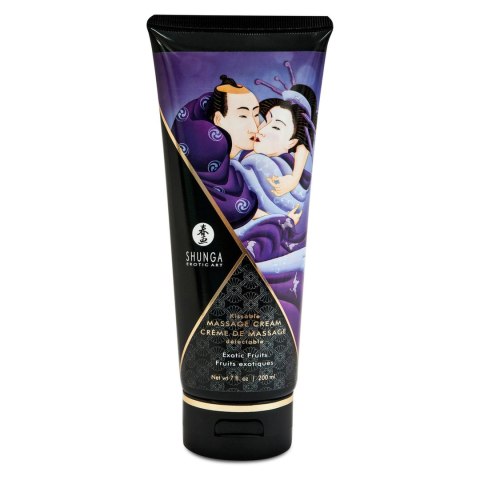 Shunga Massage Cream Exotic 200ml krem do masażu jedwabista formuła Shunga