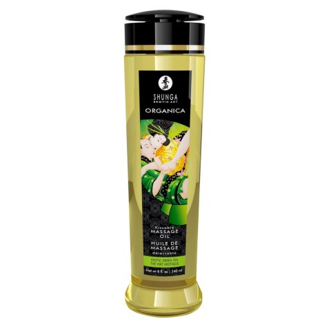 Shunga Organica Olejek do masażu Zielona Herbata 240 ml naturalny Shunga