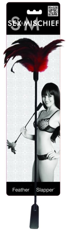 Sportsheets S&M Feather Slapper - dwustronna packa z piorkiem Sex&Mischief