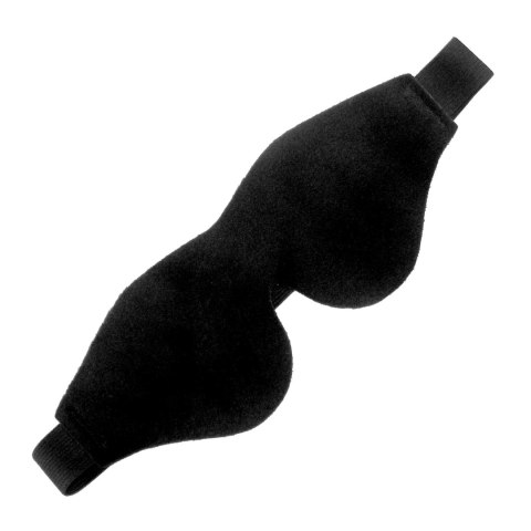 Sportsheets Soft Blindfold Black - miękka opaska na oczy czarna Sportsheets