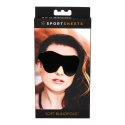 Sportsheets Soft Blindfold Black - miękka opaska na oczy czarna Sportsheets