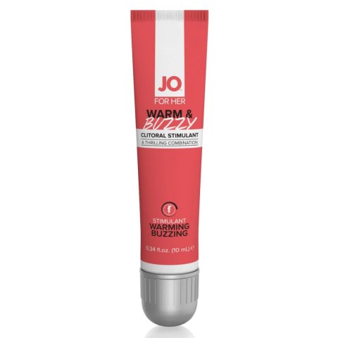 System JO Clitoral Stimulant Warm & Buzzy żel rozgrzewający 10 ml System Jo