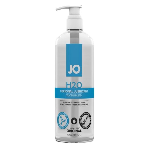 System JO H2O Original 480 ml - wodna formuła, długotrwałe nawilżenie System Jo