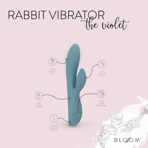 Bloom The Violet fioletowy model z technologią gestow i akcesoriami