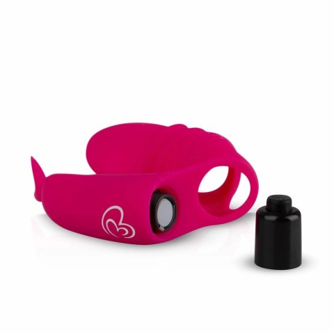 EasyToys Wibrujący Nakładka na Palec Pink - elastyczny silikon